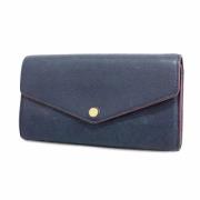 Pre-owned Fabric wallets Louis Vuitton Vintage , Blue , Dames