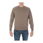 Raglan Gebreide Trui in Tortora Kleur Filippo De Laurentiis , Brown , ...