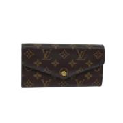 Pre-owned Canvas wallets Louis Vuitton Vintage , Brown , Dames