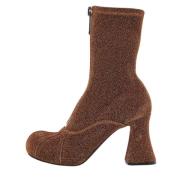 Pre-owned Fabric boots Stella McCartney Pre-owned , Brown , Dames