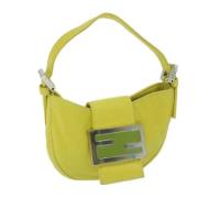 Pre-owned Leather fendi-bags Fendi Vintage , Yellow , Dames