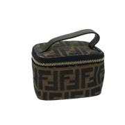 Pre-owned Canvas fendi-bags Fendi Vintage , Brown , Dames