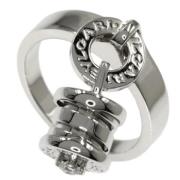 Pre-owned White Gold rings Bvlgari Vintage , Gray , Dames