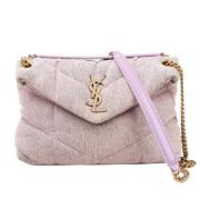 Pre-owned Canvas shoulder-bags Yves Saint Laurent Vintage , Pink , Dam...