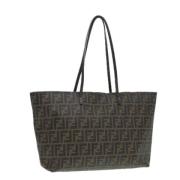 Pre-owned Canvas fendi-bags Fendi Vintage , Black , Dames