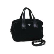 Pre-owned Cotton prada-bags Prada Vintage , Black , Dames