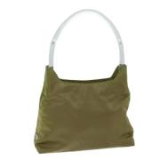 Pre-owned Nylon prada-bags Prada Vintage , Green , Dames