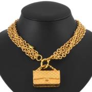 Pre-owned Metal chanel-jewelry Chanel Vintage , Yellow , Dames