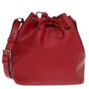 Pre-owned Leather louis-vuitton-bags Louis Vuitton Vintage , Red , Dam...