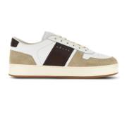 Witte Sneakers met Tonal Stiksels Hogan , White , Heren