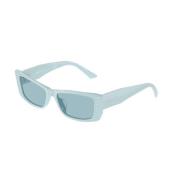 Blauw Montuur Blauwe Lens Zonnebril Jimmy Choo , Blue , Dames