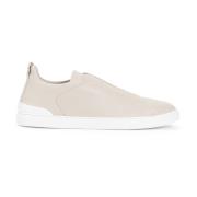 Neutrale Sneakers Aw24 Ermenegildo Zegna , Beige , Heren