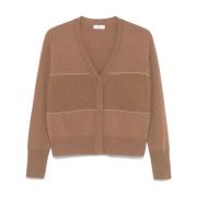 Bruine Sweater Collectie Peserico , Brown , Dames