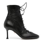 Zwarte Veterschoenen Alevi Milano , Black , Dames