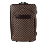 Pre-owned Canvas travel-bags Louis Vuitton Vintage , Brown , Dames