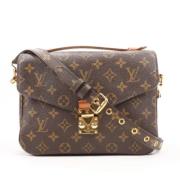 Pre-owned Leather handbags Louis Vuitton Vintage , Brown , Dames