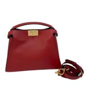 Pre-owned Leather fendi-bags Fendi Vintage , Red , Dames