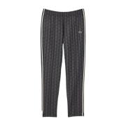 Paris Monogram Sweatpants Zwart Lacoste , Black , Heren