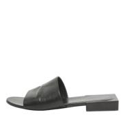 Pre-owned Leather sandals Balenciaga Vintage , Black , Dames