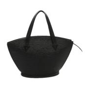 Pre-owned Leather louis-vuitton-bags Louis Vuitton Vintage , Black , D...