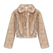 Faux fur Lena Stand Studio , Beige , Dames