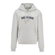 Varsity hoodie met kangoeroezak Ami Paris , Gray , Dames