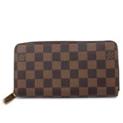 Pre-owned Fabric wallets Louis Vuitton Vintage , Brown , Dames