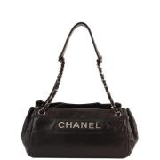 Pre-owned Fabric chanel-bags Chanel Vintage , Black , Dames