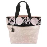 Pre-owned Canvas chanel-bags Chanel Vintage , Pink , Dames