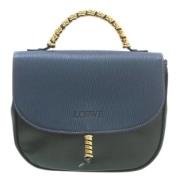 Pre-owned Fabric handbags Loewe Pre-owned , Blue , Dames