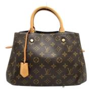 Pre-owned Leather louis-vuitton-bags Louis Vuitton Vintage , Brown , D...