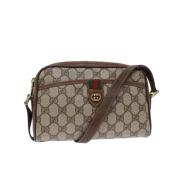 Pre-owned Plastic gucci-bags Gucci Vintage , Beige , Dames