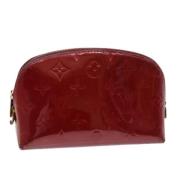 Pre-owned Leather louis-vuitton-bags Louis Vuitton Vintage , Red , Dam...