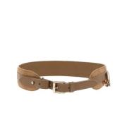 Pre-owned Fabric belts Dior Vintage , Brown , Dames