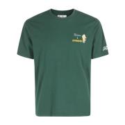 Klassiek St Barth T-shirt MC2 Saint Barth , Green , Heren