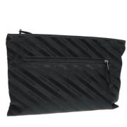 Pre-owned Canvas clutches Balenciaga Vintage , Black , Dames