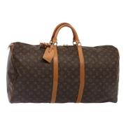 Pre-owned Canvas louis-vuitton-bags Louis Vuitton Vintage , Brown , Da...