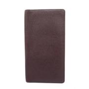 Pre-owned Fabric wallets Louis Vuitton Vintage , Brown , Heren