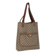 Pre-owned Leather gucci-bags Gucci Vintage , Brown , Dames