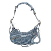 Pre-owned Denim balenciaga-bags Balenciaga Vintage , Blue , Dames