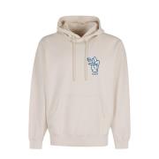 Hoopgever Hoodie Edwin , Beige , Heren