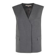 Gestructureerd Vest voor een Stijlvolle Look Remain Birger Christensen...