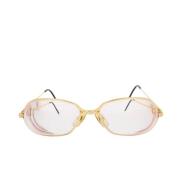 Pre-owned Metal sunglasses Cartier Vintage , Yellow , Heren