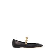 Diamanten Tilda Ballet Flats Jimmy Choo , Black , Dames