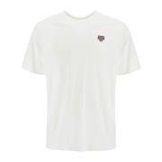 Lucky Tiger Grafisch T-shirt Kenzo , White , Heren