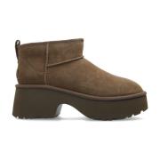 Boots Classic Ultra Mini New Heights UGG , Brown , Dames