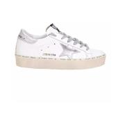 Hi Star Sneakers met Metallic Ster Golden Goose , White , Dames