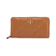 Gewatteerde Continental Portemonnee Tory Burch , Brown , Dames