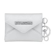 Stijlvolle Sleutelhanger Accessoire Love Moschino , Gray , Dames