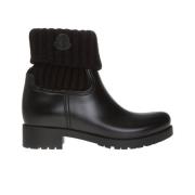 Ginette Ankle Boots Moncler , Black , Dames